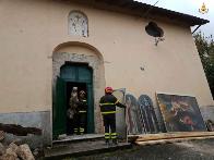 Perugia, prosegue l'attivit dei Vigili del Fuoco nelle zone interessate dal sisma del 24 agosto