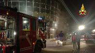 Perugia, incendio in un centro sportivo a Bastia Umbra