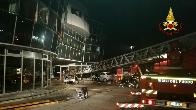 Perugia, incendio in un centro sportivo a Bastia Umbra