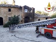  Perugia, i Vigili del Fuoco impegnati per due incendi sul territorio