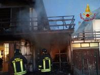 Pistoia, incendio nel locale caldaia di un edificio nel comune di Marliana