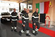 Ragusa, visita del Direttore regionale, Marco Cavriani al Comando provinciale dei Vigili del Fuoco