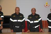 Ragusa, visita del Direttore regionale, Marco Cavriani al Comando provinciale dei Vigili del Fuoco