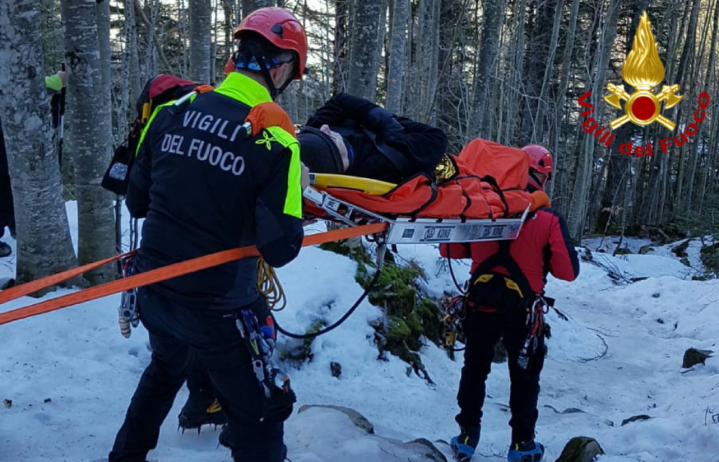 Reggio Emilia, soccorso escursionista in difficolt