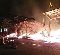 Treviso, incendio in una fabbrica di botti nel comune di Conegliano