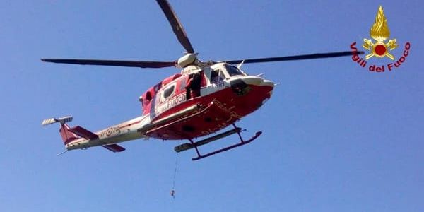 Genova, il nucleo elicotteri interviene con successo per soccorso a persona dispersa