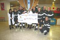 Siena, iniziativa di solidariet dei Vigili del fuoco a favore dell'Associazione 