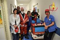 Palermo, si  svolto con successo il tradizionale appuntamento dei Vigili del Fuoco con i piccoli pazienti dei reparti di pediatria