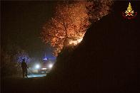 Prosegue l'opera dei Vigili del Fuoco contro gli incendi in Piemonte
