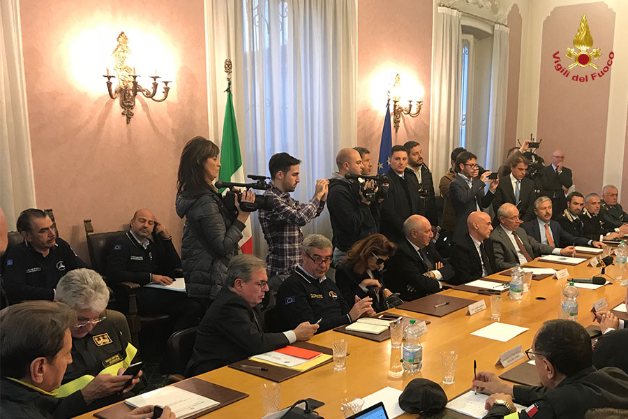 Il vertice col ministro Minniti nella prefettura di Varese