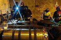 Torino, motrice con gas metano prende fuoco in galleria