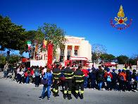 Trapani, Pompieropoli nel comune di Marsale in occasione delle celebrazioni Garibaldine