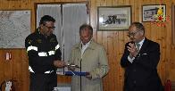 Treviso, rappresentanti dell'Amministrazione comunale in visita al Comando dei Vigili del Fuoco