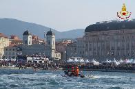 Trieste, l'impegno dei Vigili del Fuoco per la 