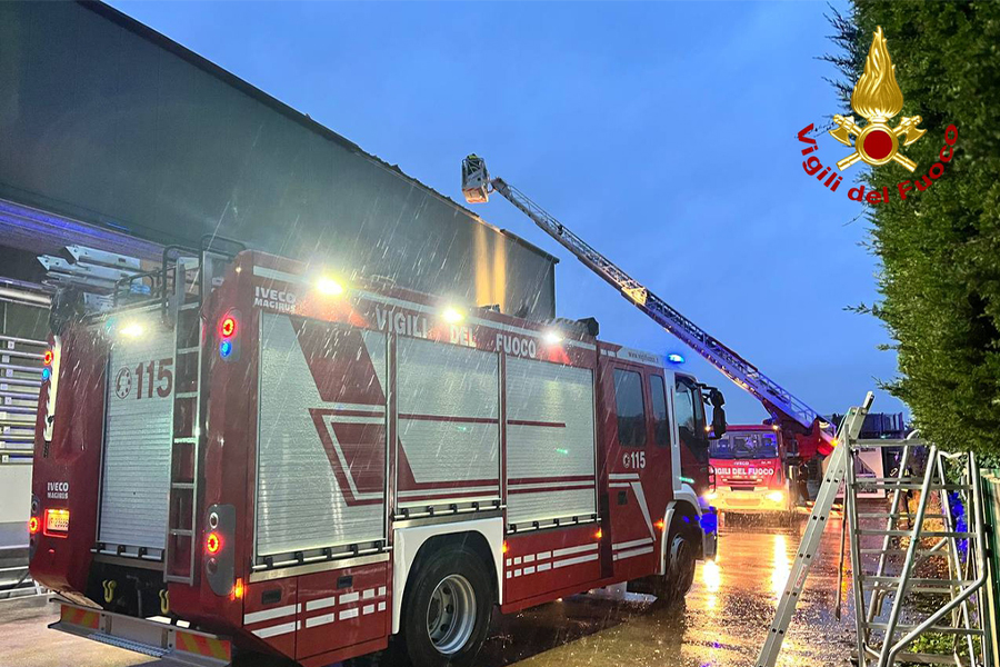Friuli Venezia Giulia, gli interventi dei Vigili del fuoco a causa del maltempo
