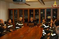  Il Capo del Corpo in visita alla Sala Operativa Regionale Protezione Civile del Friuli Venezia Giulia