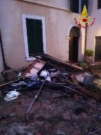 Perugia, incendio abitazione nel comune di Foligno