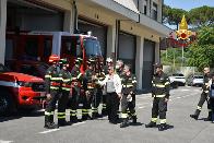 I vertici del Dipartimento e del Corpo Nazionale in visita al Comando di Perugia