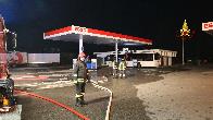 Vicenza, intervento dei Vigili del Fuoco su un bus del trasporto urbano per perdita gas metano