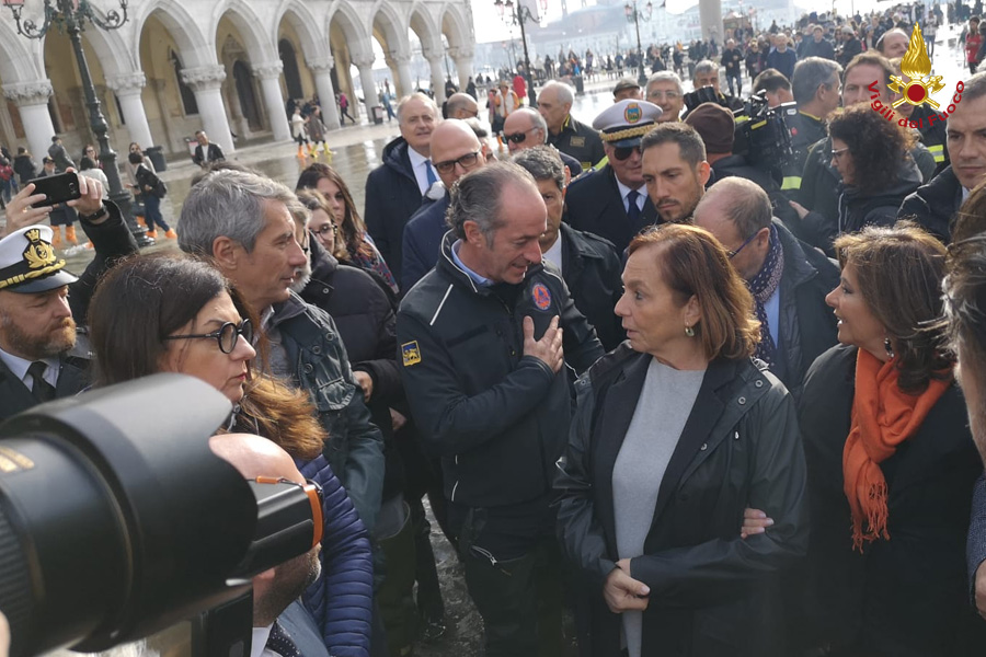 La visita del presidente Casellati e del ministro Lamorgese a Venezia