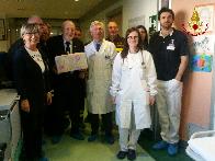 Verona, donata un'apparecchiatura sanitaria al reparto di pediatria dell'Ospedale di Borgo Roma