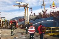 Vibo Valentia, esercitazione antincendio e port security nel porto