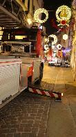 Vicenza, incendio scantinato nel centro storico, soccorse due persone