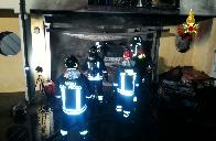Vicenza, incendio nel garage di un'abitazione bifamiliare nel comune di Cornedo