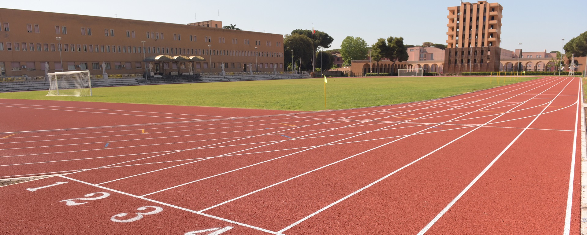 Pista di atletica delle Scuole Centrali Antincendi