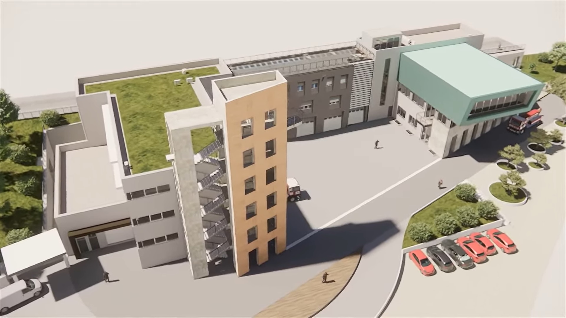 Rendering nuova sede