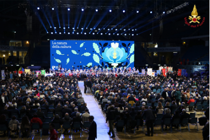 Il presidente della Repubblica Mattarella inaugura "Pesaro 2024 capitale italiana della cultura": presenti i Vigili del fuoco