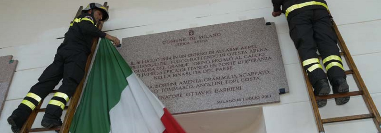 Milano, rievocato lo storico scudetto nel calcio dei Vigili del fuoco della Spezia
