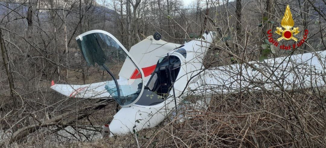 Incidente ad un ultraleggero poco dopo le 16.00