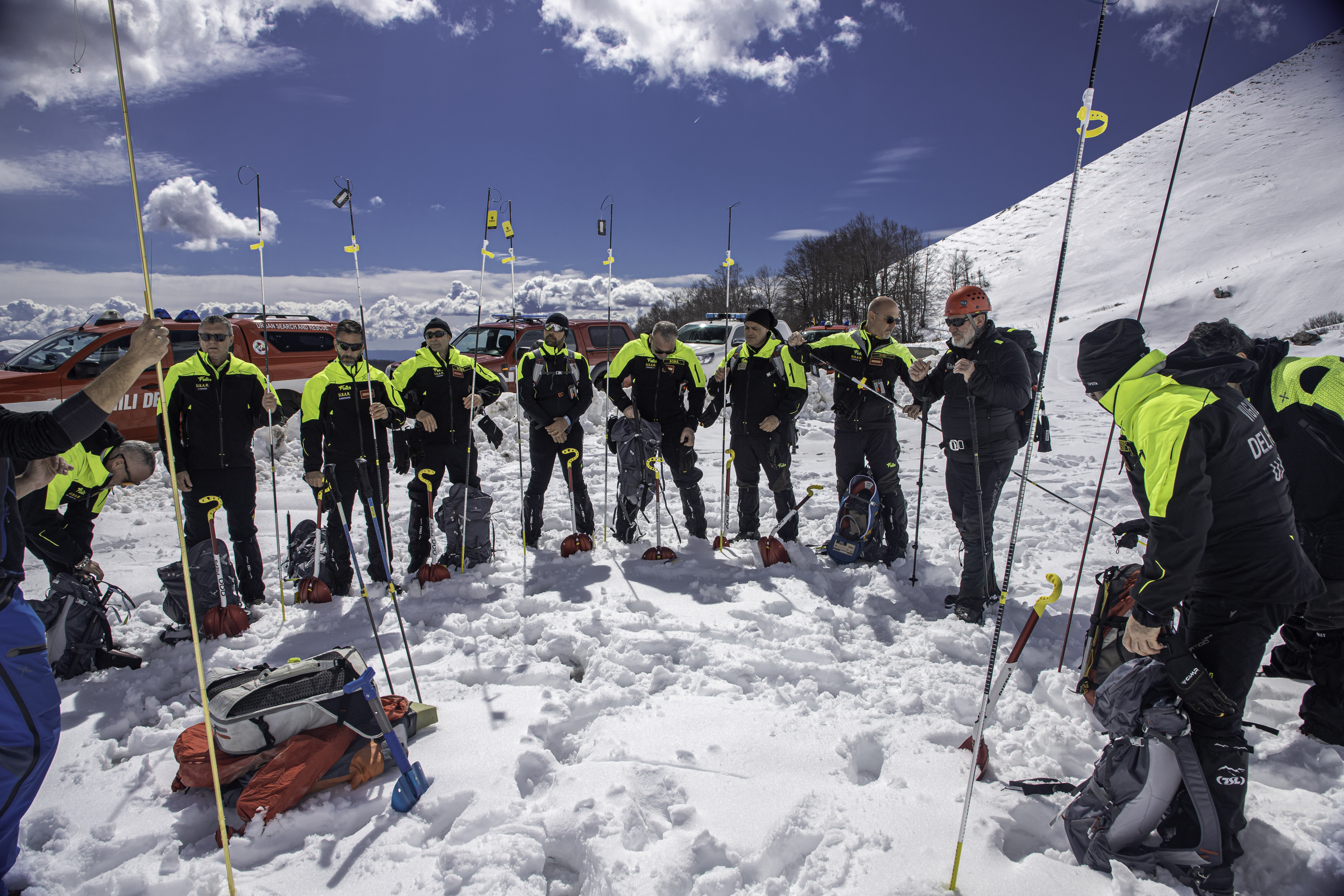 Formazione e addestramento in ambiente innevato