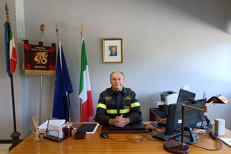 Comandante Ing. Andriotto.jpg DS Dott. Ing. Ermanno Andriotto