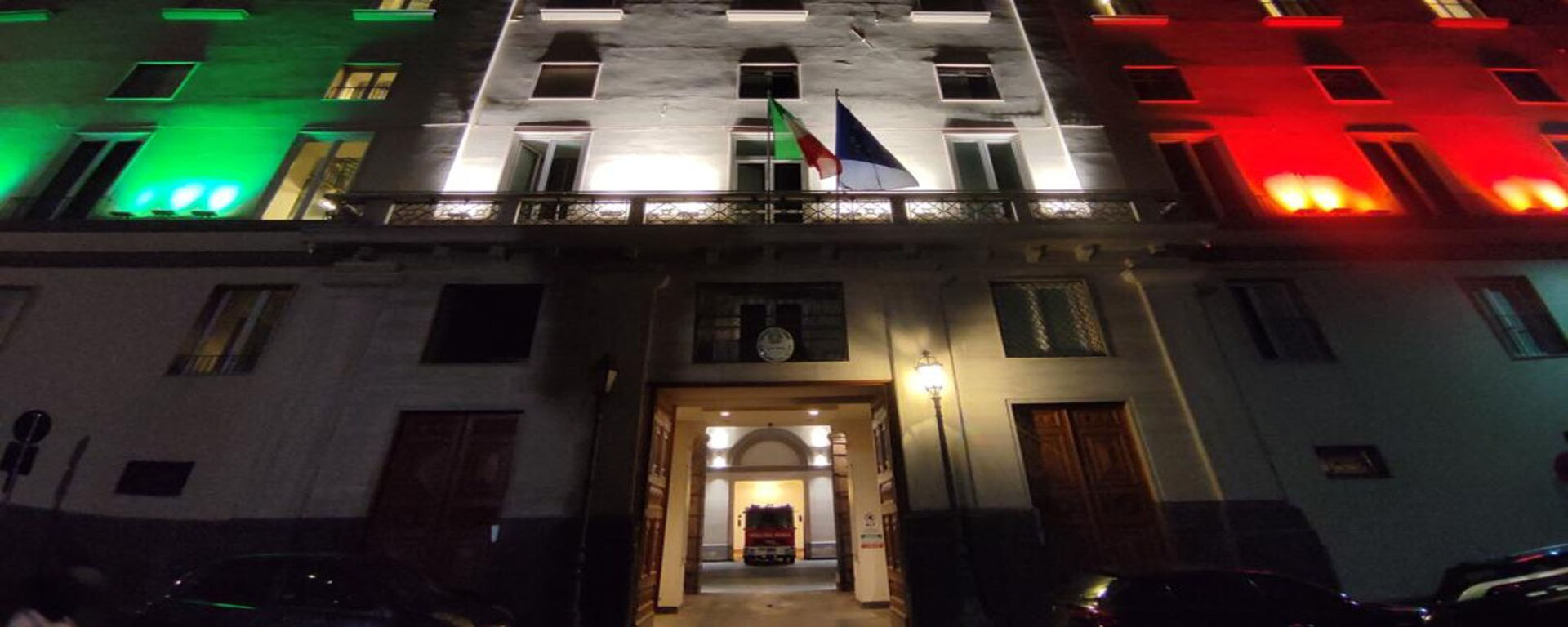 Facciata sede via del sole