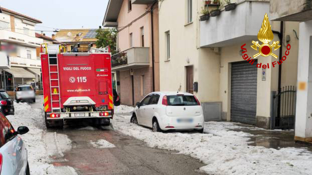 Fermo, inverventi per maltempo