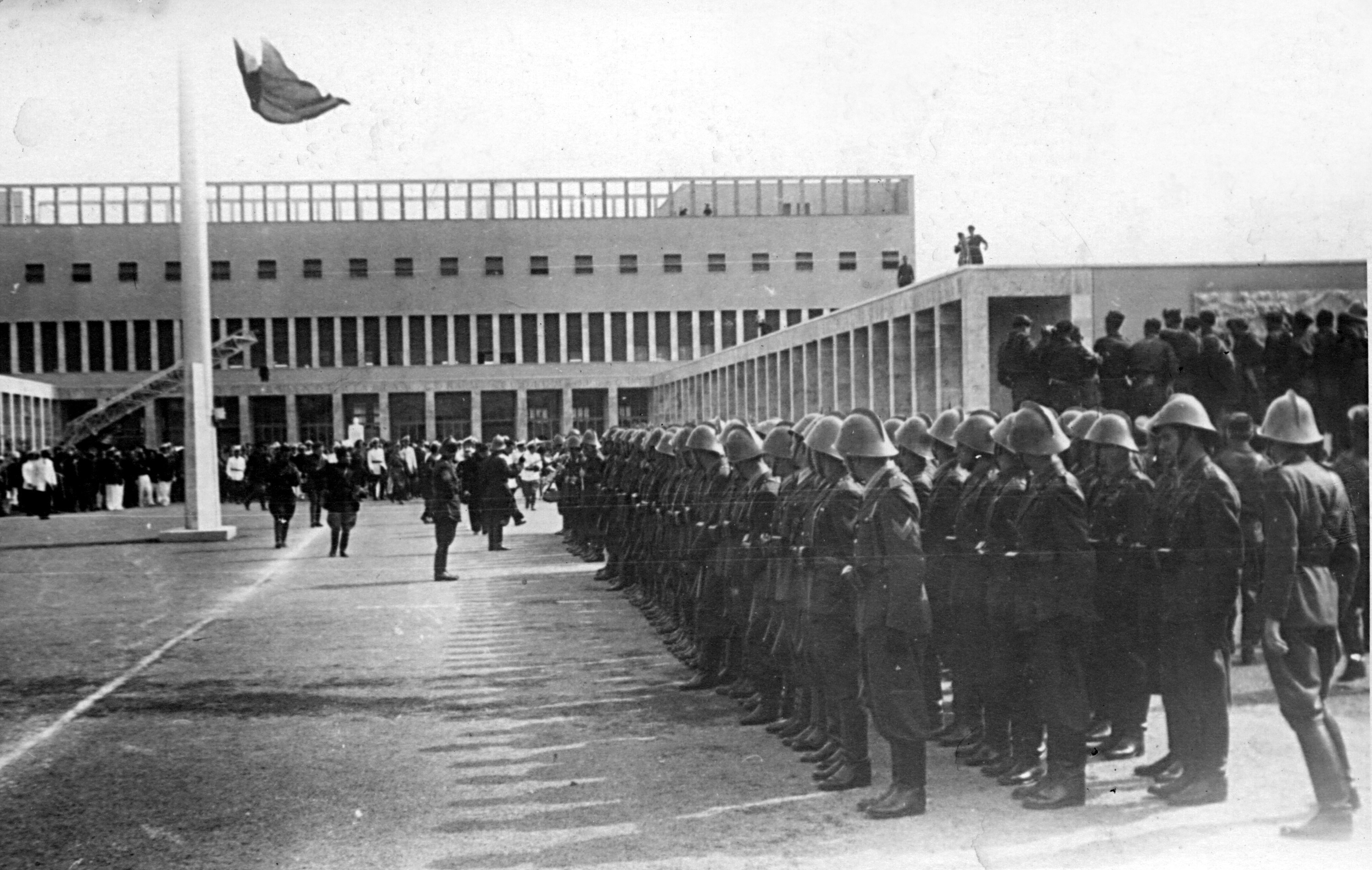 4 agosto 1941, inaugurazione delle Scuole Centrali Antincendi
