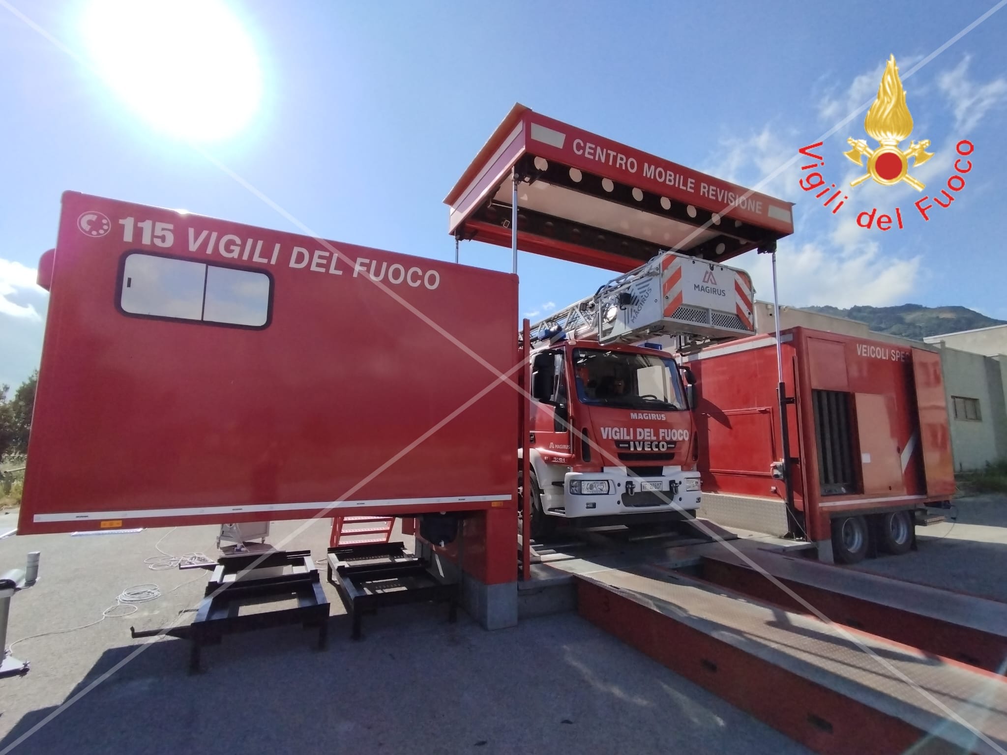 Centro di revisione mobile, abilitati nuovi responsabili tecnici per il Corpo Nazionale dei Vigili del fuoco