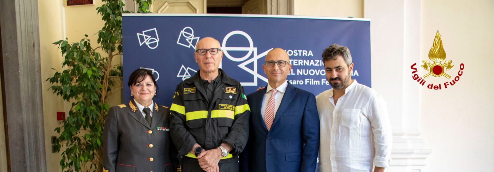 Presentato il cortometraggio sui Vigili del Fuoco “Gli Elefanti” al Teatro Sperimentale di Pesaro