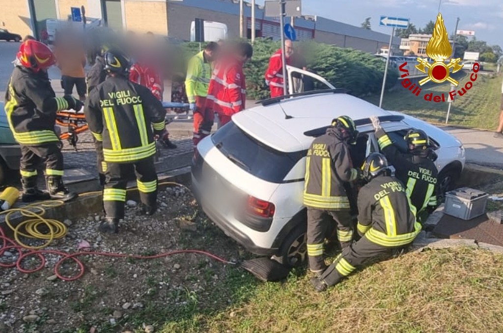 Incidente stradale a Codroipo