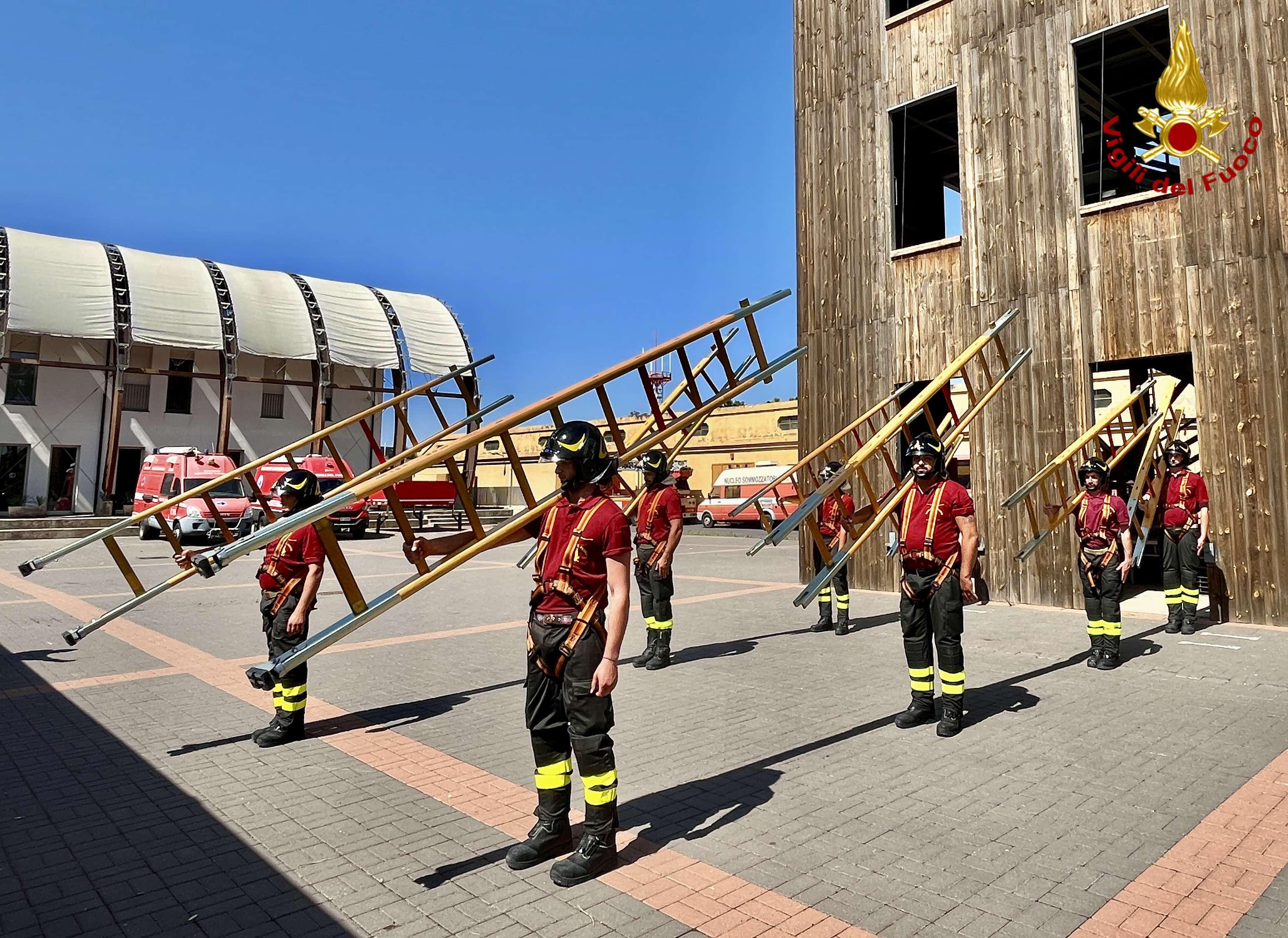 XI° corso Volontari Vigili del Fuoco a Catania