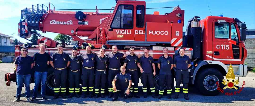 Concluso il corso specialistico per l'estensione alla guida di autogru