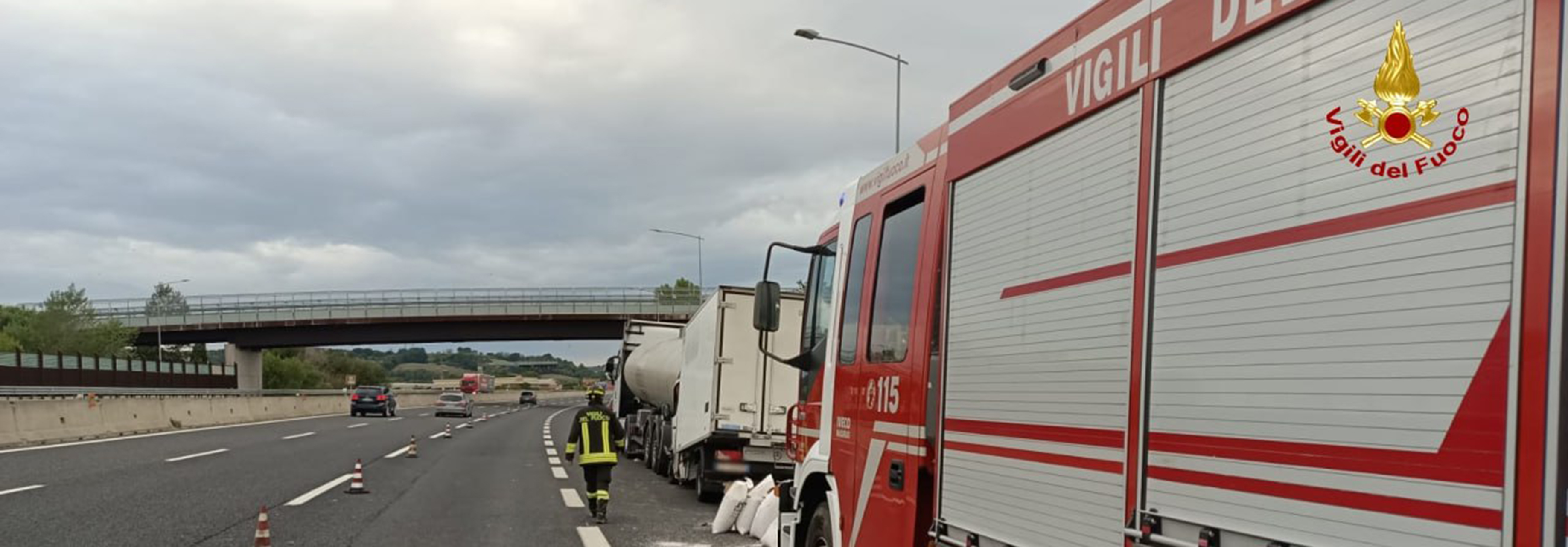 Incidente stradale a Fano