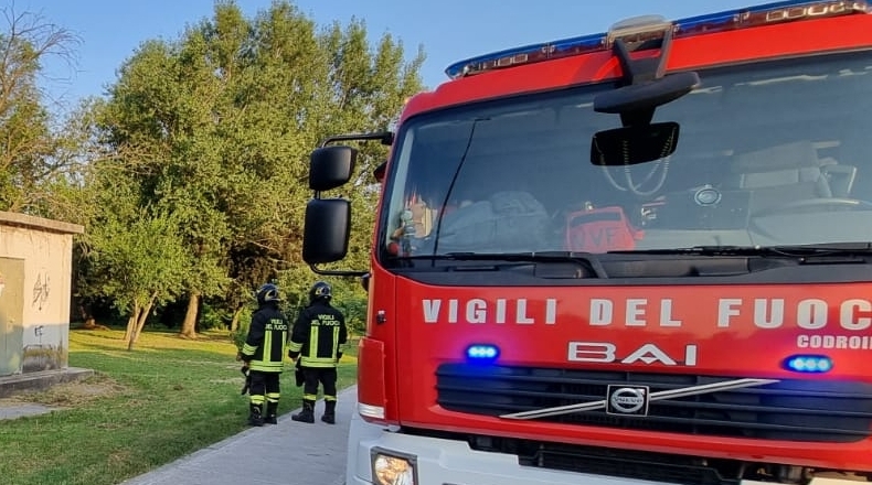 Incendio cabina elettrica a Codroipo, alcune zone senza corrente