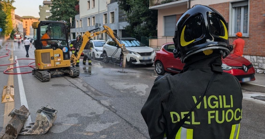 Fuga gas a Pordenone, stada chiusa ed evacuata una palazzina