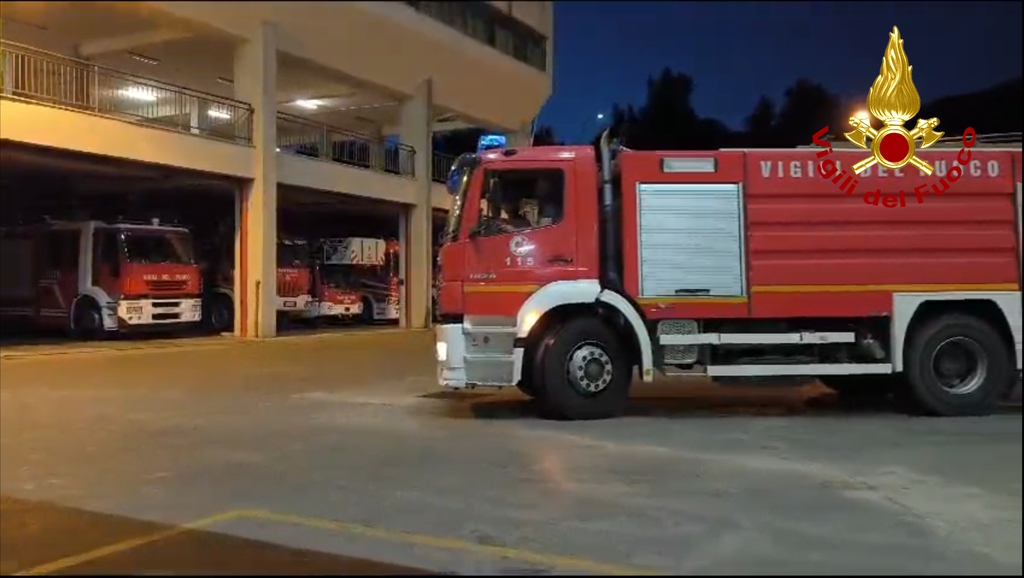 Emergenza incendi in Basilicata, invio del Modulo Operativo Antincendio Boschivo dal Comando di Terni