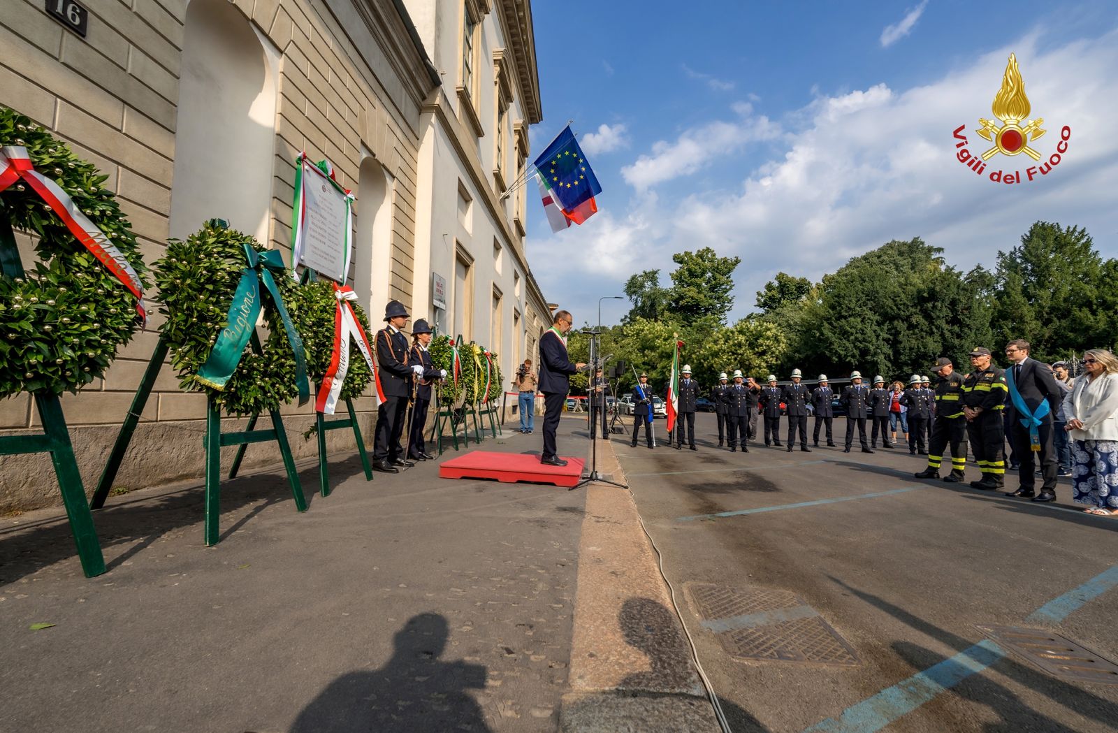 Commemorazione via palestro 2.jpg La commemorazione per il 31^ anniversario dell'attentato di via Palestro