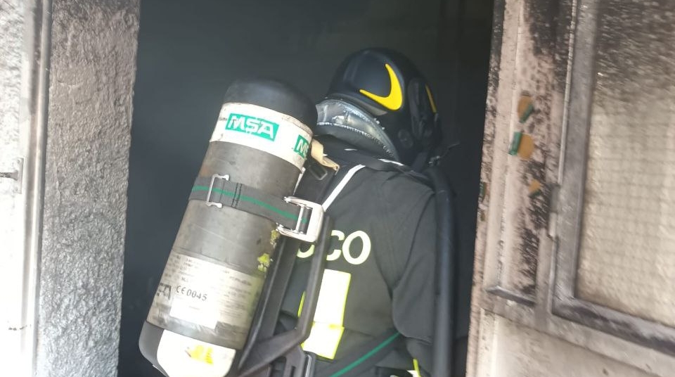 Fiamme in un'abitazione a Romano d'Isonzo