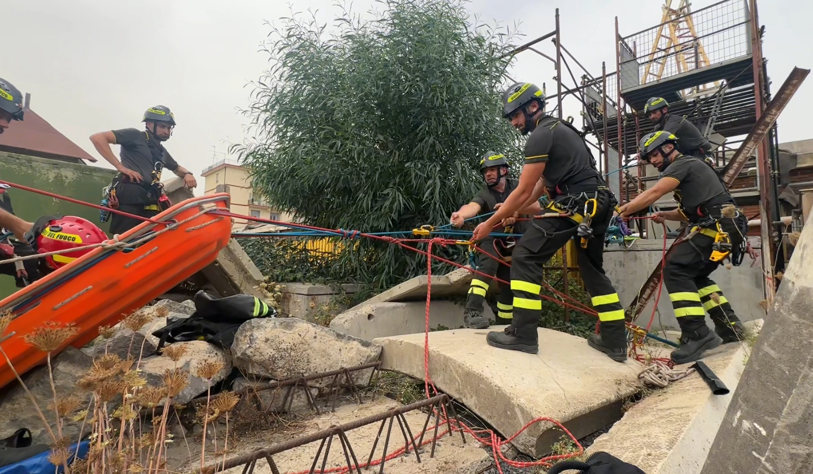 97° corso al Centro di Formazione VV.F. di Catania per il SAF Basico